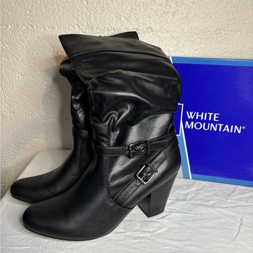 White Mountain midcalf boot